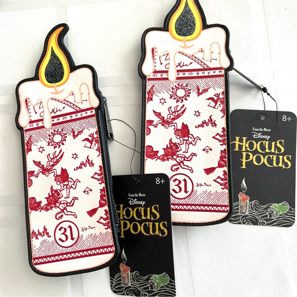 Disney 2021 Hocus Pocus Loungefly Wallets NWT, Set of 2